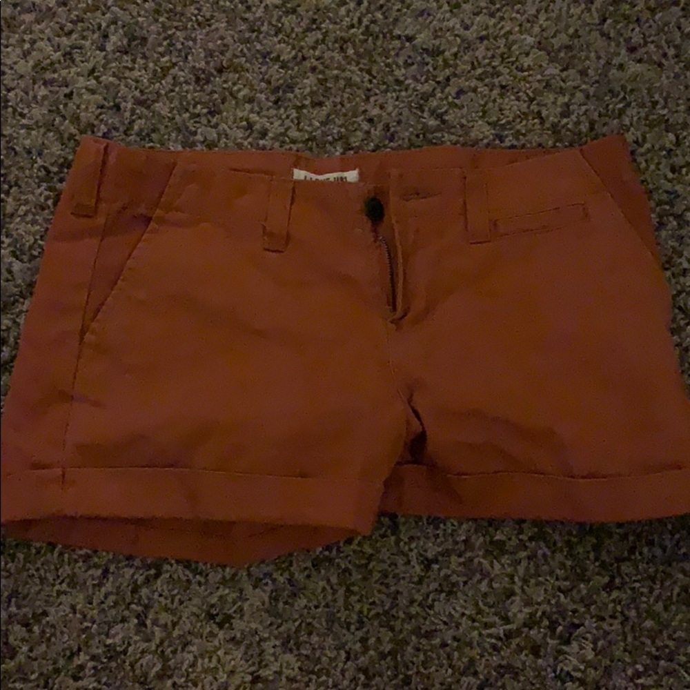 Orange shorts